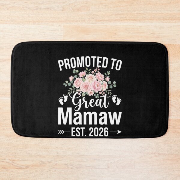 Item preview, Promoted To Great Mamaw Est. 2026 New Great Grandma Announcement designed and sold by SofenArt.