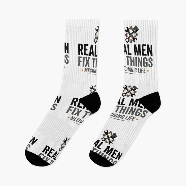 Item preview, Real Men Fix Things Shirt – Mechanic Life Graphic Tee designed and sold by relso.