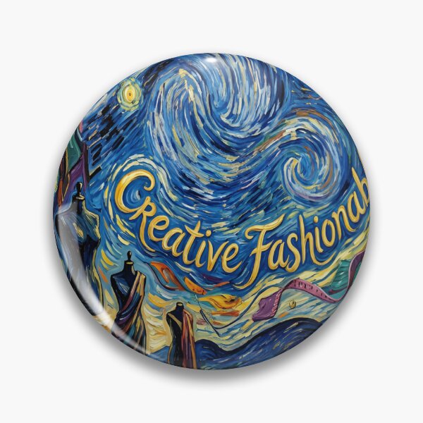 Item preview, Van Gogh Style Fashion Sewing Swirl Art Design designed and sold by Creative Fashion Designs.