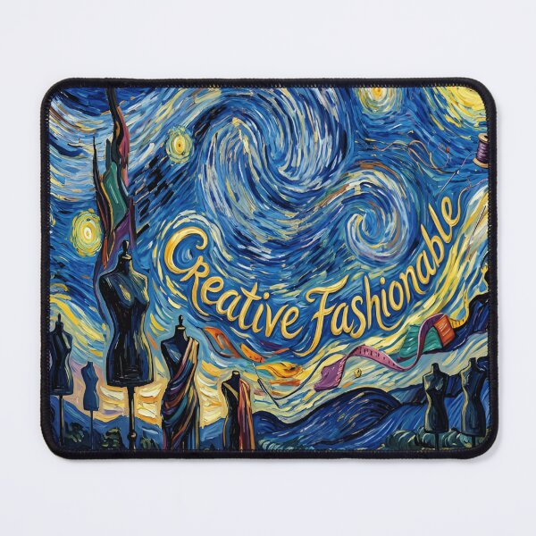 Item preview, Van Gogh Style Fashion Sewing Swirl Art Design designed and sold by Creative Fashion Designs.
