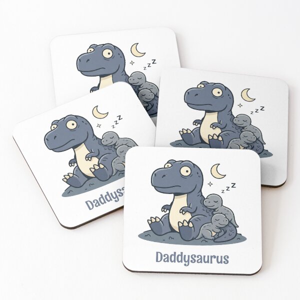Item preview, Sleepy Daddysaurus Dino Dad Night Cuddle Scene designed and sold by MythicCotton.
