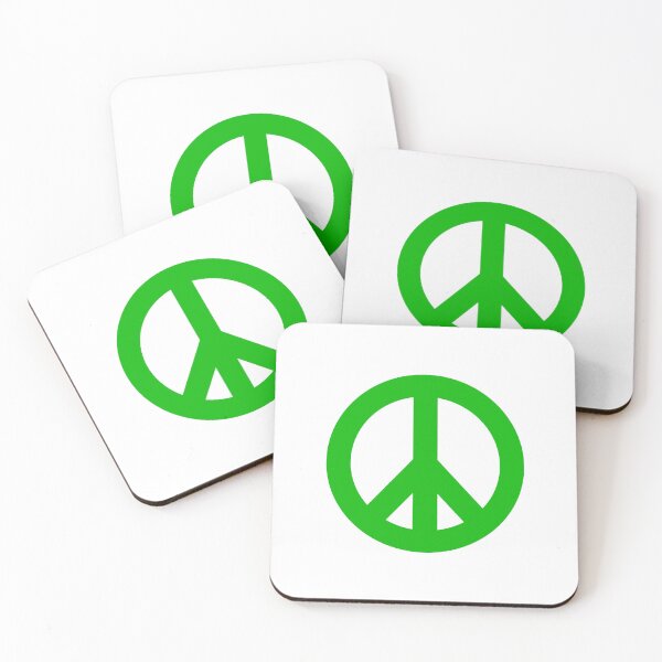 Item preview, Peace sign - green designed and sold by Inspirationmotivation.