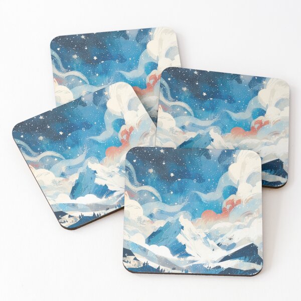 Item preview, Celestial Snow Mountain Dreamscape designed and sold by Dusk Atelier.