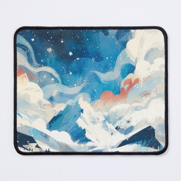 Item preview, Celestial Snow Mountain Dreamscape designed and sold by Dusk Atelier.