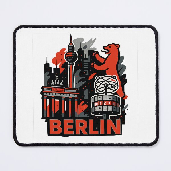 Item preview, Berlin Skyline Bear designed and sold by xyab.