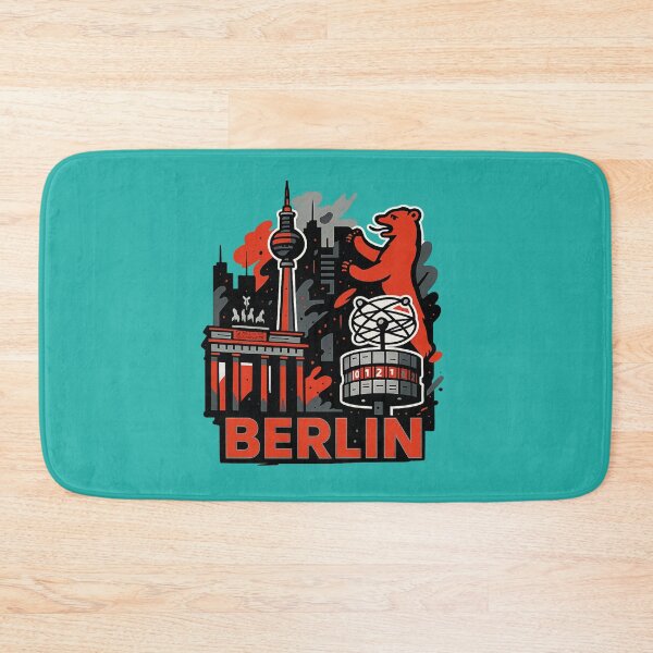 Item preview, Berlin Skyline Bear designed and sold by xyab.