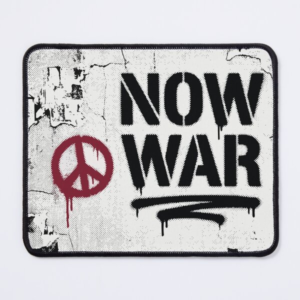 Item preview, Anti-War NOW WAR Peace Sign Graffiti Protest Art designed and sold by BestChoiceService.