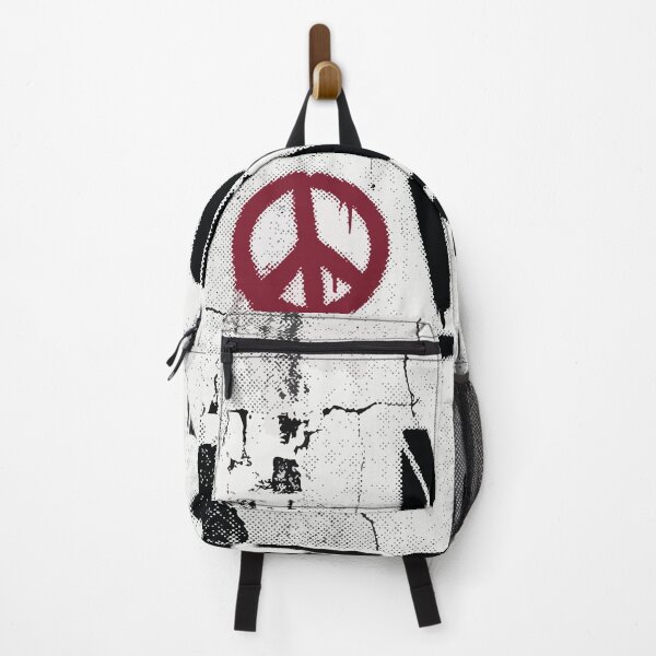 Item preview, Anti-War NOW WAR Peace Sign Graffiti Protest Art designed and sold by BestChoiceService.
