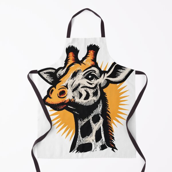 Artikelvorschau, Pop-Art Giraffen-Ausbruch entworfen und verkauft von ForeverPrintsOK.