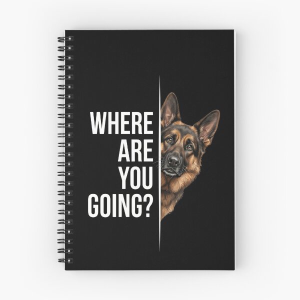 Item preview, Where Are You Going? German Shepherd Dog Owner Pet Parent designed and sold by SofenArt.