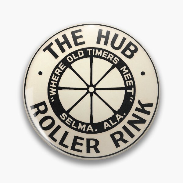 Item preview, The Hub Roller Rink Selma Alabama Roller Skating Rink Sticker Decal Label designed and sold by tislord.