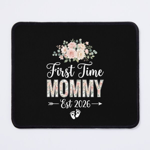 Item preview, First Time Mommy Est 2026 Expecting Mother Pregnancy Announcement designed and sold by SofenArt.