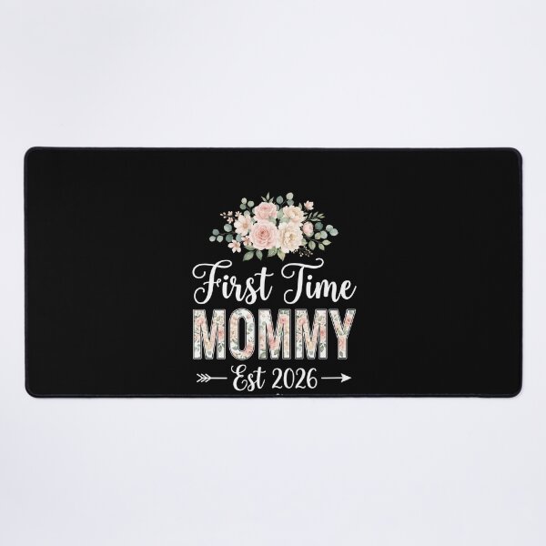 Item preview, First Time Mommy Est 2026 Expecting Mother Pregnancy Announcement designed and sold by SofenArt.