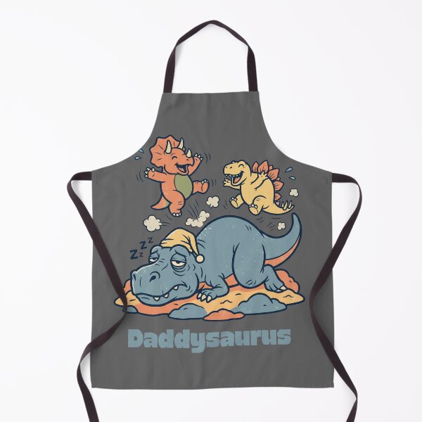 Item preview, Sleepy Daddysaurus with Playful Baby Dinosaurs designed and sold by MythicCotton.
