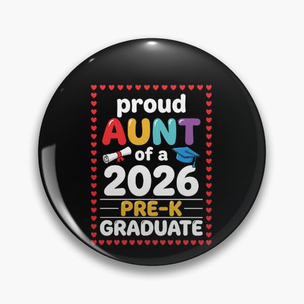 Item preview, Proud Aunt Of A 2026 Pre-K Graduate Family Graduation designed and sold by SofenArt.