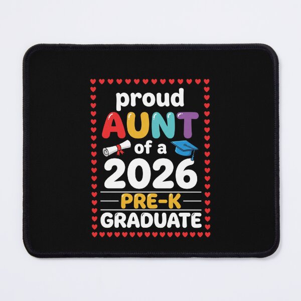Item preview, Proud Aunt Of A 2026 Pre-K Graduate Family Graduation designed and sold by SofenArt.