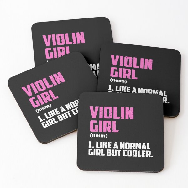 Item preview, Violin Girl Like A Normal Girl But Cooler designed and sold by GabbyKash.