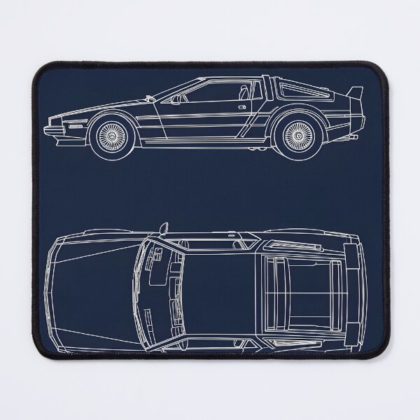 Item preview, DeLorean Blueprint Schematic designed and sold by rgagliardi2017.