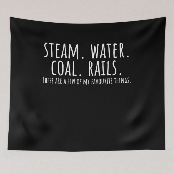 Item preview, Steam Train T-Shirt – Railway Enthusiast Gift, Trainspotter Shirt, Steam Locomotive, British Rail Fan Design designed and sold by Guards-Comp.