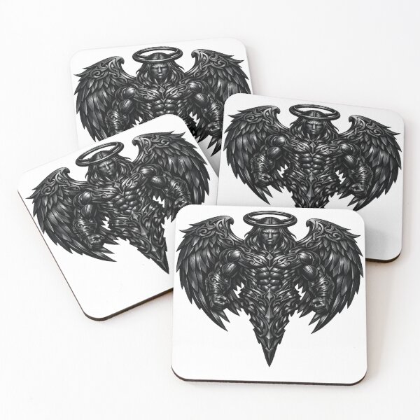 Item preview, Celestial Shadow Angel Warrior Emblem designed and sold by Dresut.