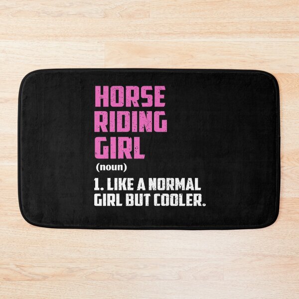 Item preview, Horse Riding Girl Like A Normal Girl But Cooler designed and sold by GabbyKash.