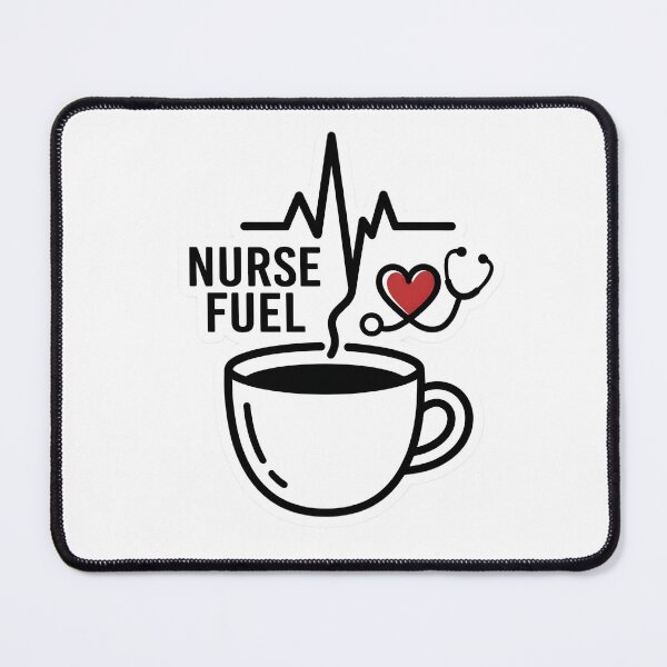 Item preview, Nurse Fuel Coffee Lover Funny Nursing Life Caffeine designed and sold by YarsEingr.