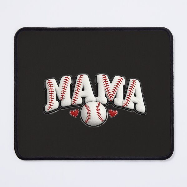 Item preview, Baseball Mama 3D Puffy - Retro Sports Mom Aesthetic designed and sold by Lozarux.