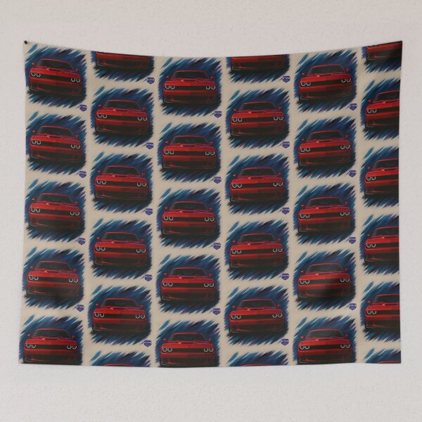 Item preview, 3rd Gen Challenger Fanart (Red) designed and sold by Peterson Designs.