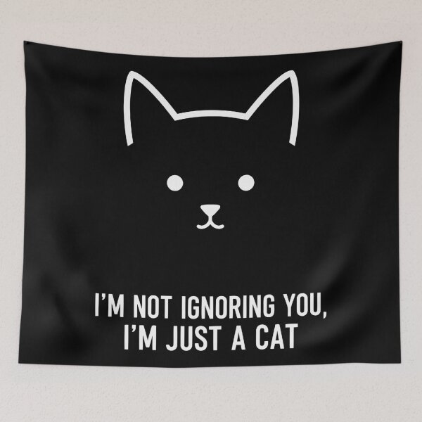 Item preview, I'm Just a Cat designed and sold by Amir Faysal.
