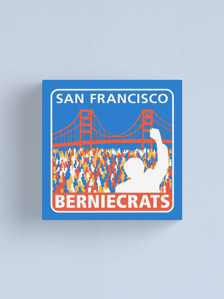 Alternate view of SF Berniecrats Canvas Print