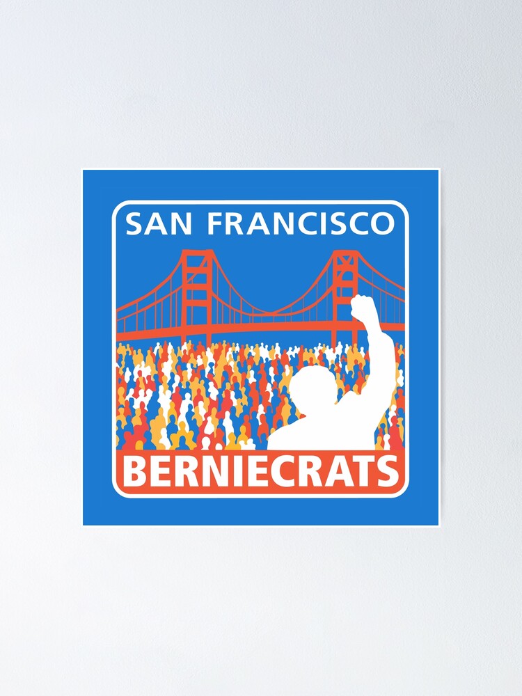 Alternate view of SF Berniecrats Poster