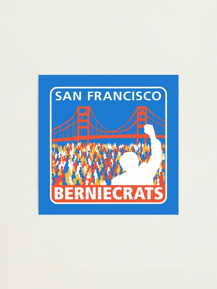 Alternate view of SF Berniecrats Photographic Print