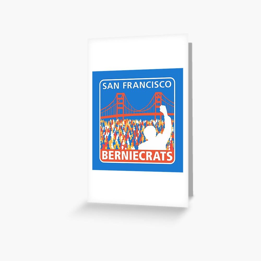 SF Berniecrats Greeting Card