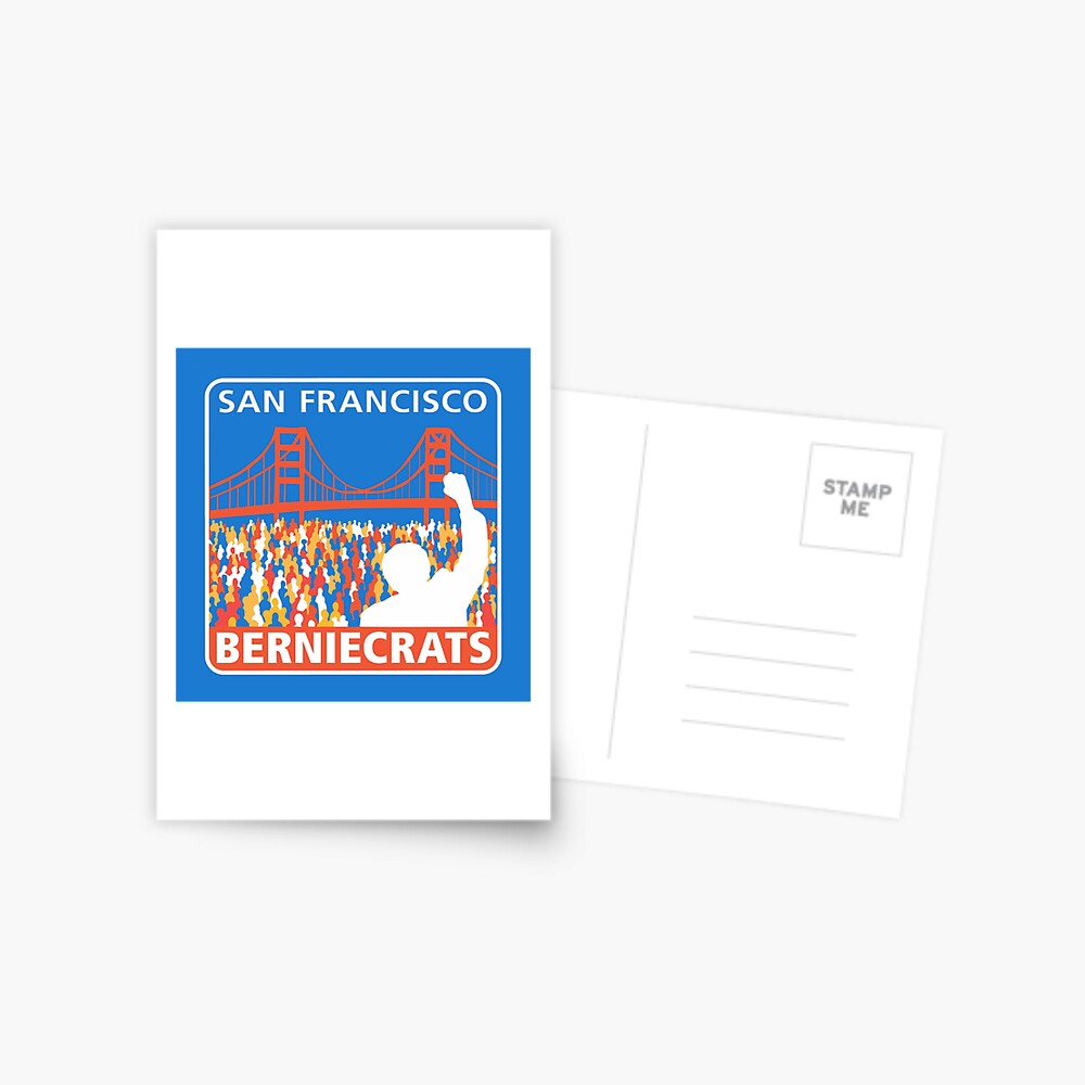 SF Berniecrats Postcard
