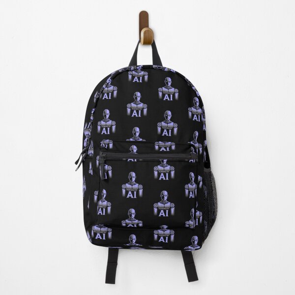 Item preview, Powered by AI Robot Design Futuristic Artificial Intelligence Tech Aesthetic Machine Learning Cyberpunk Graphic designed and sold by TEEJAMBOREE.