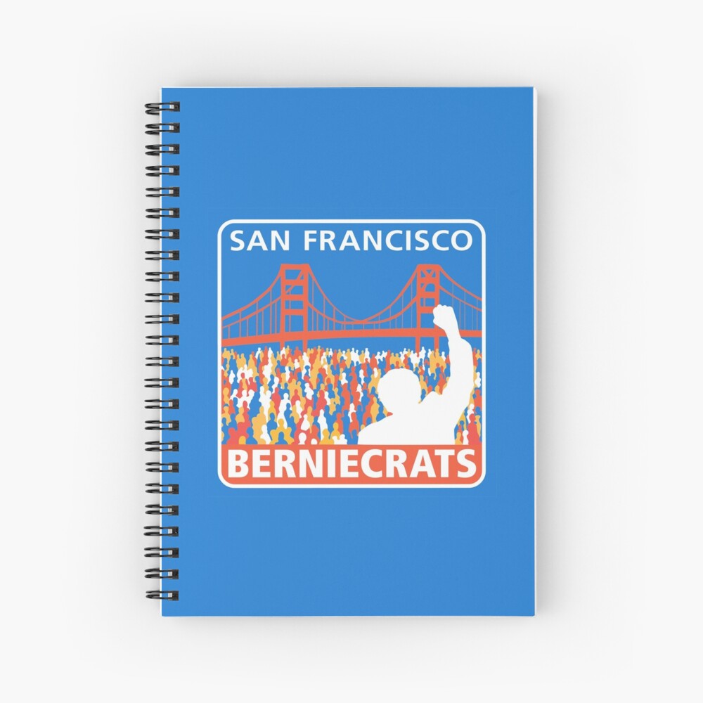 SF Berniecrats Spiral Notebook