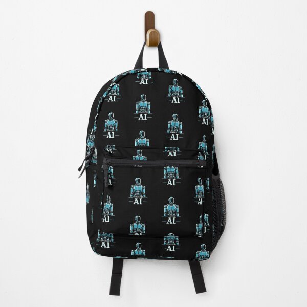Item preview, Powered by AI Robot Design Futuristic Artificial Intelligence Tech Aesthetic Machine Learning Cyberpunk Graphic designed and sold by TEEJAMBOREE.