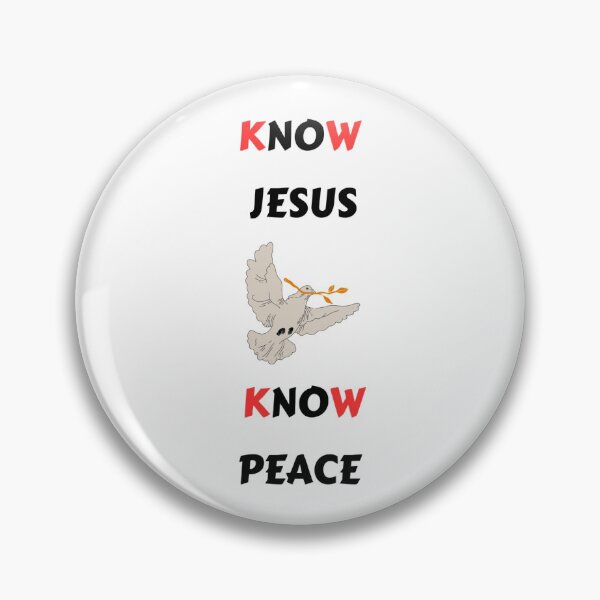 Item preview, Know Jesus Know Peace designed and sold by ArthursDesigns.