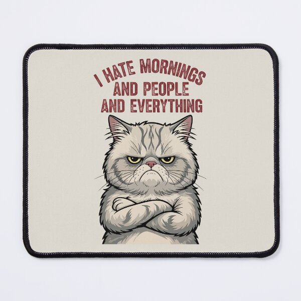 Item preview, I Hate Mornings designed and sold by Amir Faysal.