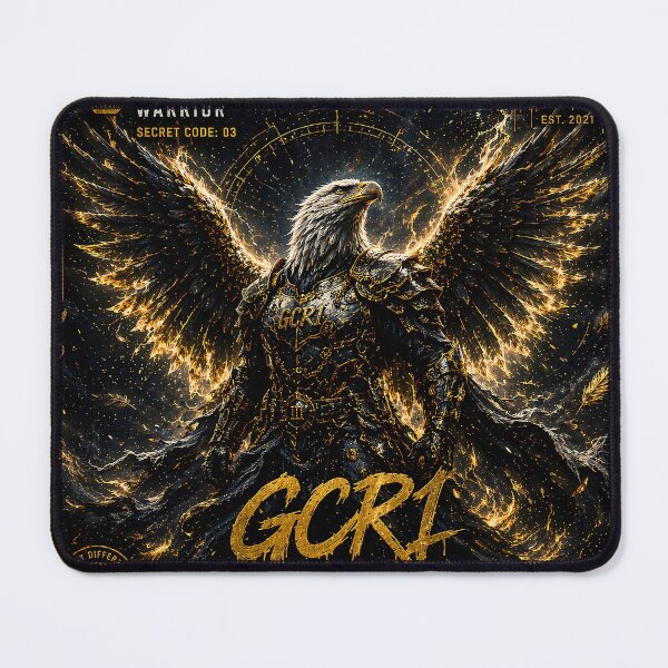Item preview, Eagle Warrior GCR1 Gold Armor Mythic Power Graphic Tee designed and sold by GCR1.