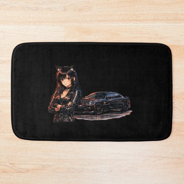 Item preview, Catgirl Anime Circuit Collection  Challenger SRT Hellcat (No Logo) designed and sold by GothCatHedral.