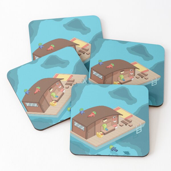 Item preview, Alien Houseboat  designed and sold by JellyBeeJ.