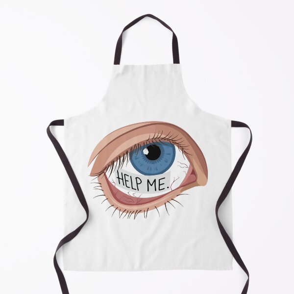 Item preview, Funny Sad Eye Help Me Meme designed and sold by AbsoluteHype.