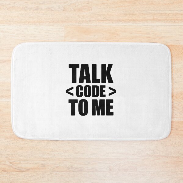 Item preview, Talk Code To Me designed and sold by jkrphoto.