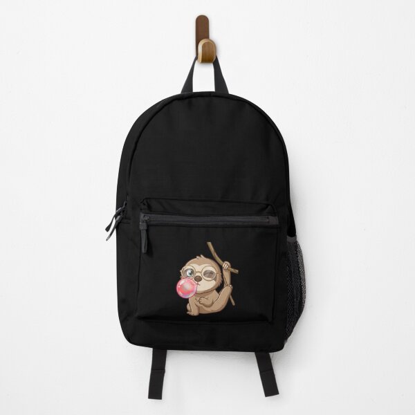 Item preview, Funny Sloth Blowing Bubble Gum | Funny Lazy Animal Glasses Design designed and sold by bilal sibgui.