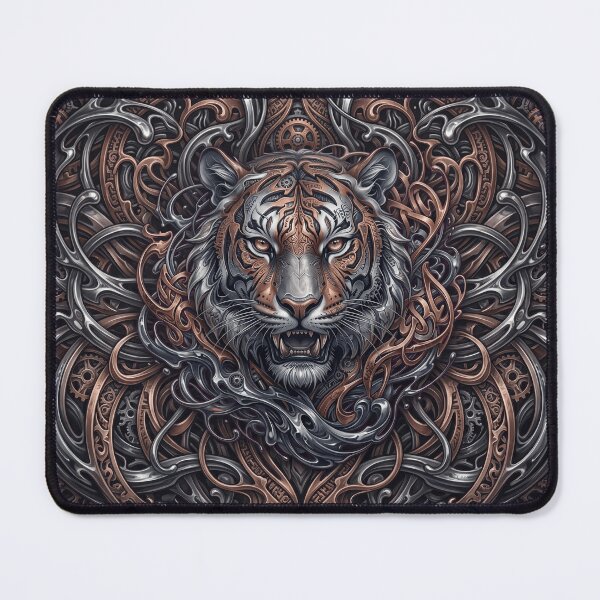 Item preview, Fierce Liquid Graffiti Tiger Art designed and sold by MarCinu Art.