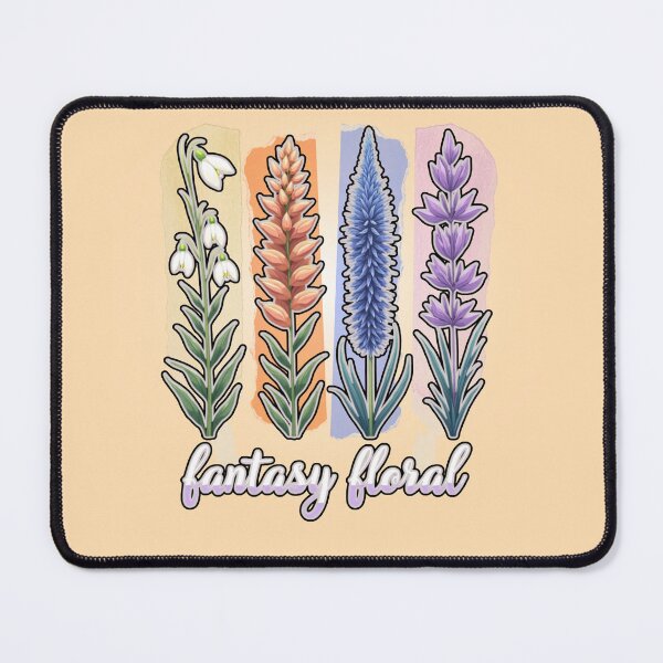 Item preview, Fantasy Floral Glow: Watercolor Wildflowers designed and sold by PriyaMagic.