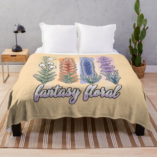 Item preview, Fantasy Floral Glow: Watercolor Wildflowers designed and sold by PriyaMagic.