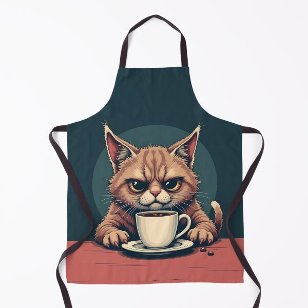 Artikelvorschau, Grumpy Coder Cat braucht Morgenkaffee entworfen und verkauft von Found Dream.