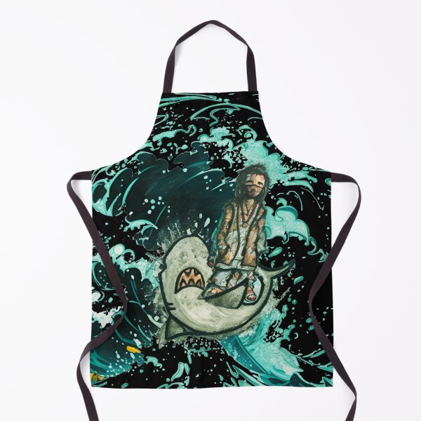 Item preview, Surfing on a shark designed and sold by Glenbobagins.